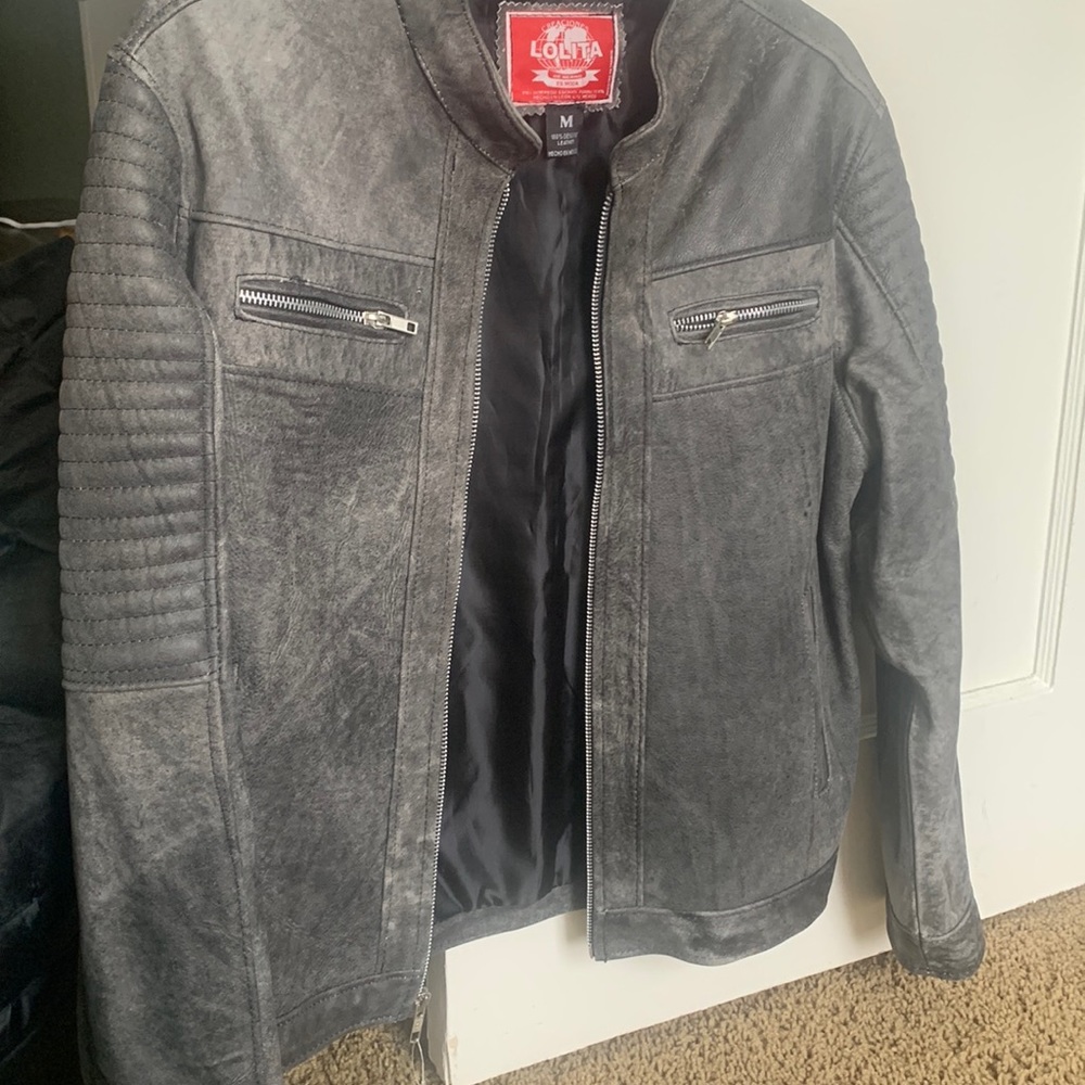 Genuine leather Womens Jacket